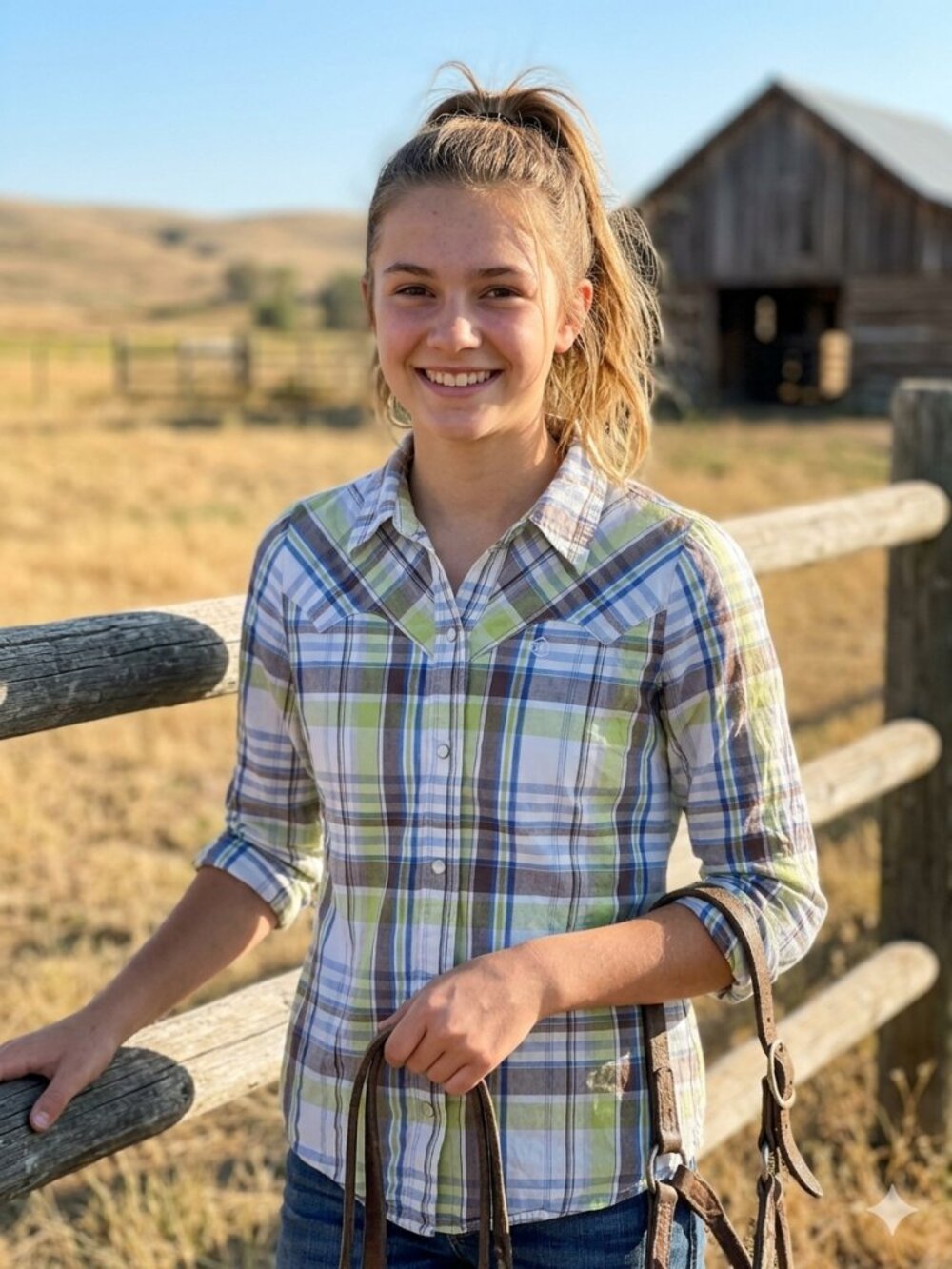 Roper Western “dress” Shirt 100% Cotton Pearl Snap Buttons XL/14